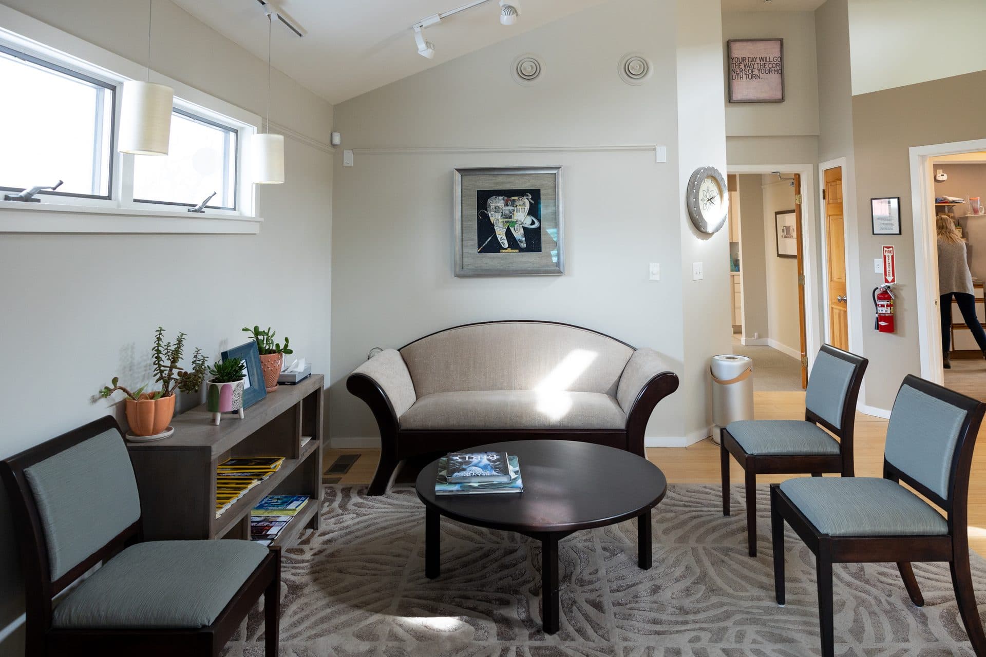 Dental operatory at Alicia J. Willette DDS